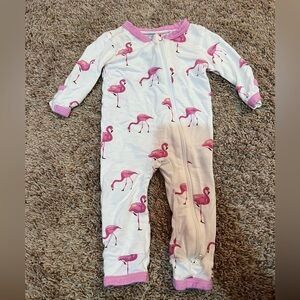 Kyte newborn bamboo flamingo sleeper